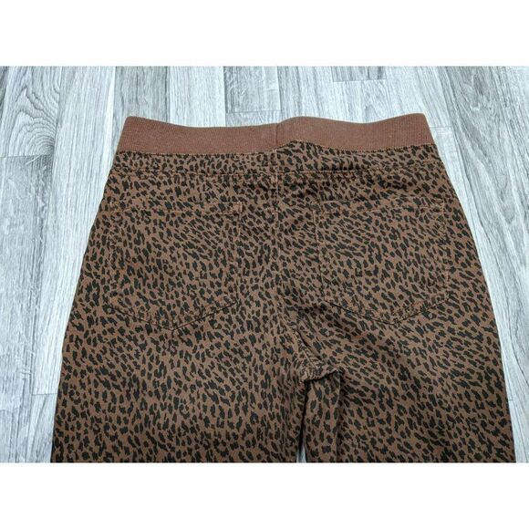 (3/$35) NOBO No Boundaries Size Medium (7-9) Animal Print Skinny Pull On Pants - Picture 3 of 10